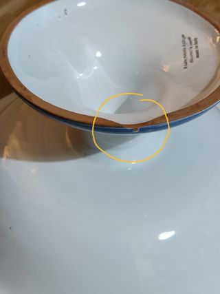 Centrotavola artigianale con alzata