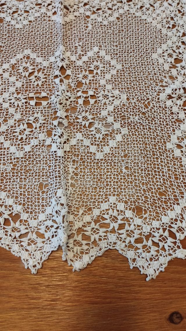 Antiguo tapeté de encaje