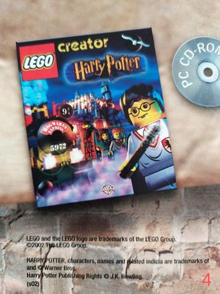 3 pósters catálogo Harry Potter 