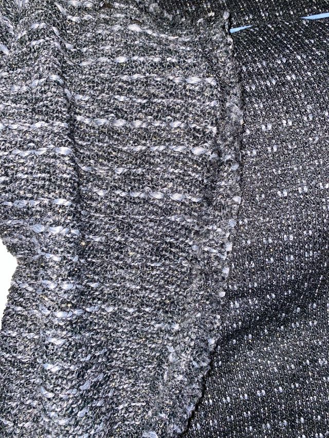 Chaqueta de mujer tweed , estilo old money . Nueva