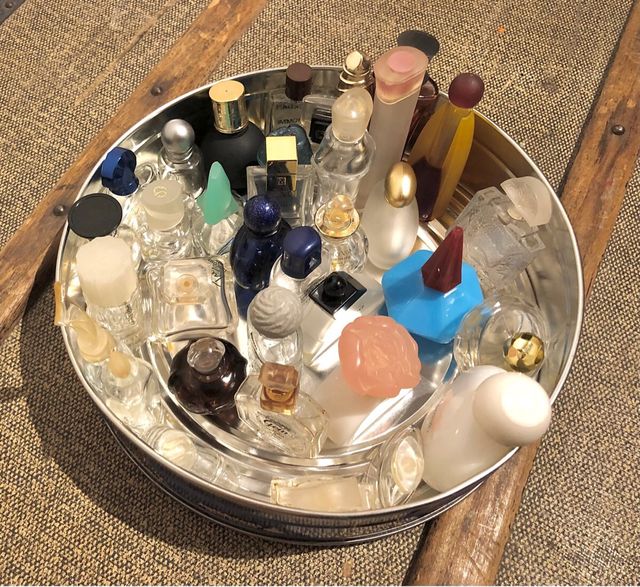 Lote 58 mini frascos vacíos