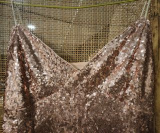 Vestido largo fiesta lentejuelas