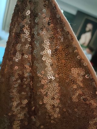 Vestido largo fiesta lentejuelas