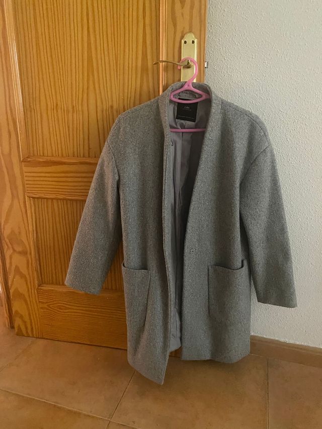 Abrigo oversize Zara talla S