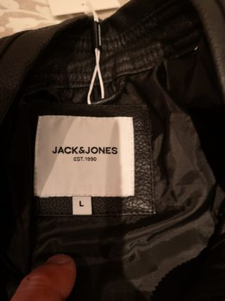 Chaqueta de cuero Jack-jones 