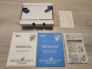 Neo Geo Pocket + 6 juegos