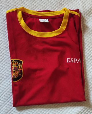 Camiseta fútbol nueva Selección Espa~a 