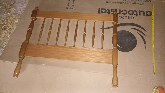 Cabecero de cama de madera