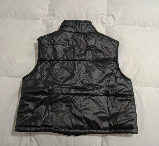 Chaleco negro niña shein