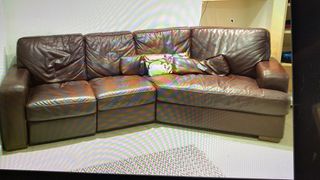 Sofa de piel italiano