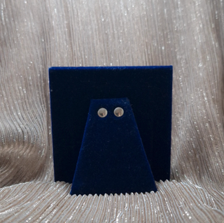 Valenti Cornice argento retro velluto blu navy