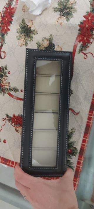 Scatola porta orologi 6 pezzi