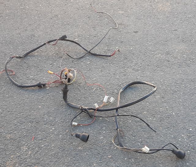 Vw t3 juego de cables faros, etc.