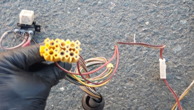 Vw t3 juego de cables faros, etc.