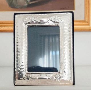 Old Art bellissima cornice argento 925 rara