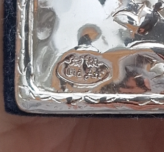 Old Art bellissima cornice argento 925 rara