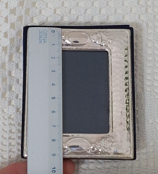 Old Art bellissima cornice argento 925 rara