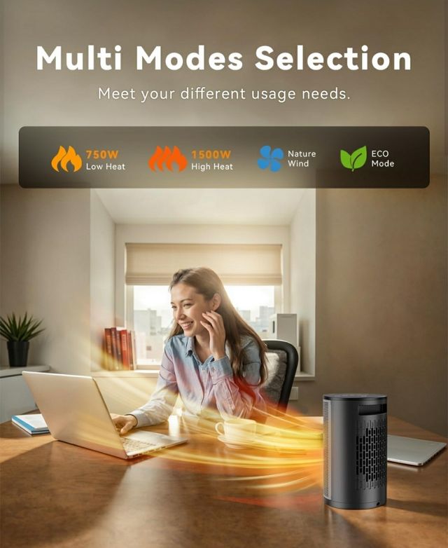 Calefactor ceramico silencio