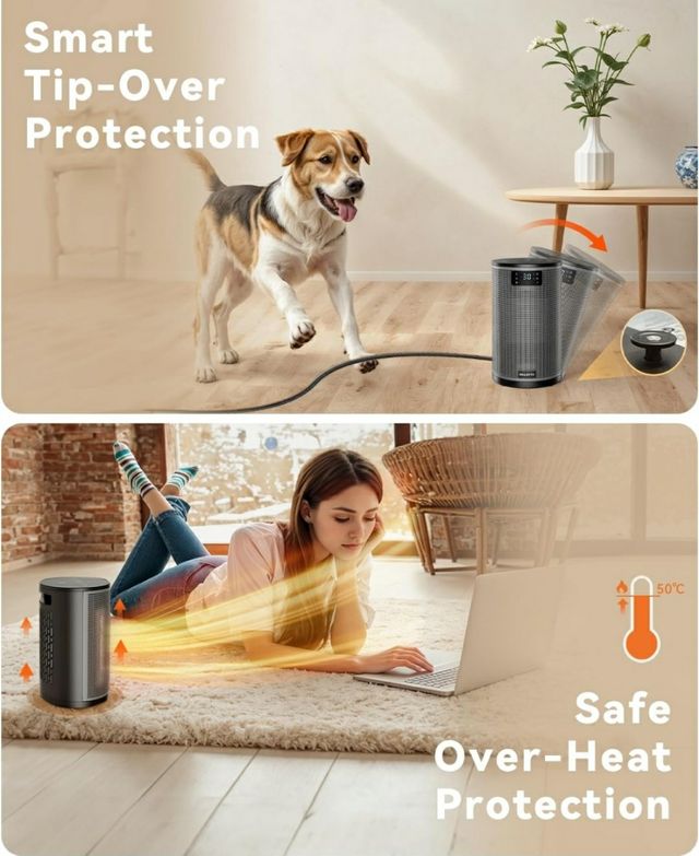 Calefactor ceramico silencio