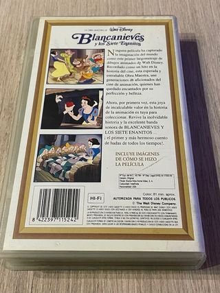 Blanca Nievas y los Siete Enanitos VHS