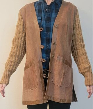 Chaleco boho hippie ante