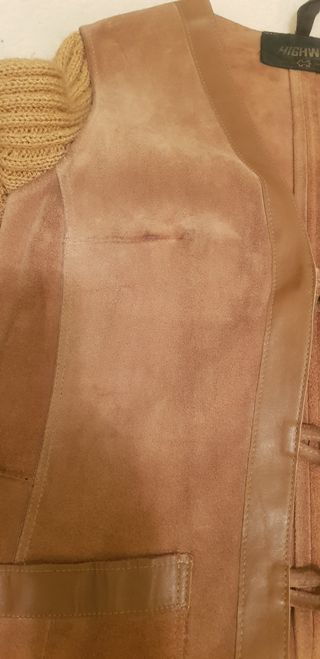 Chaleco boho hippie ante