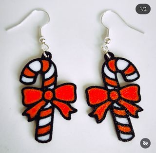 Orecchini Candy cane