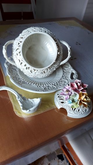 Zuppiera in ceramica A.Borsato