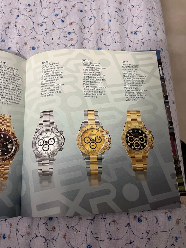 Brochure rolex oyster