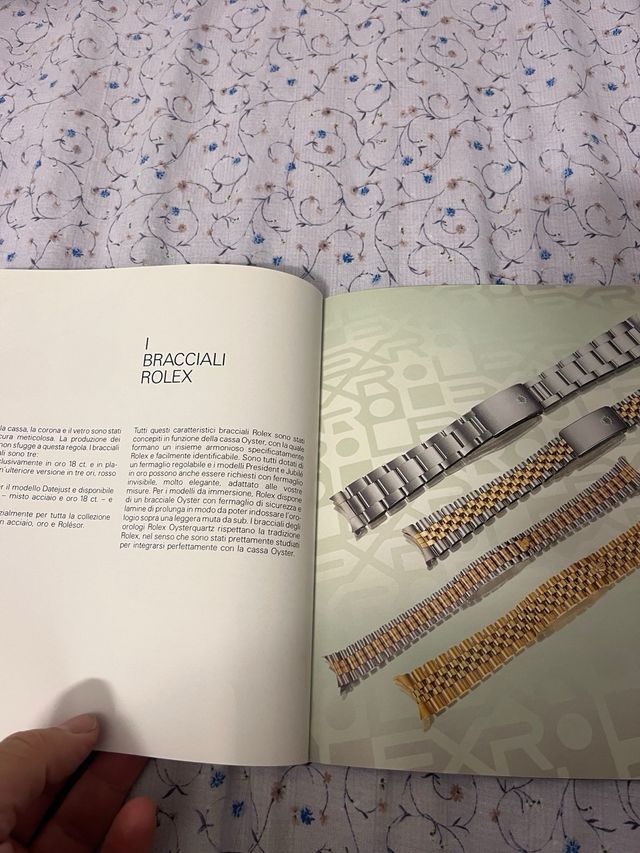 Brochure rolex oyster