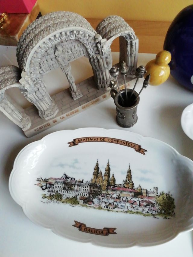 Conjunto recuerdos de Galicia
