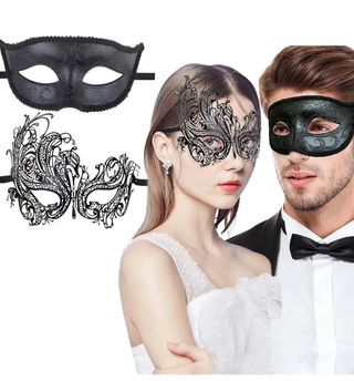 Lote 2 MÁSCARAS PAREJA 