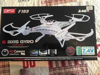 dron con cámara