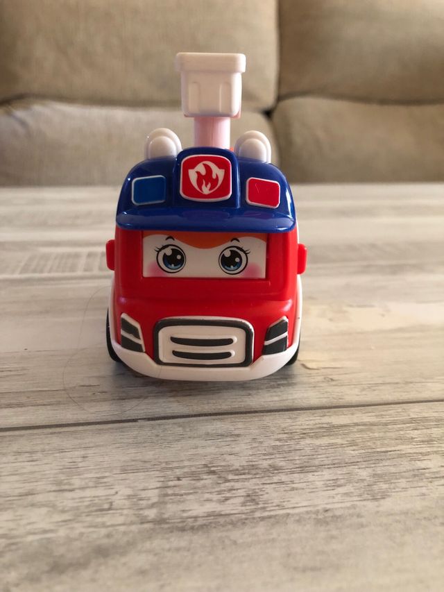 Coche de bomberos para niñs 123 años