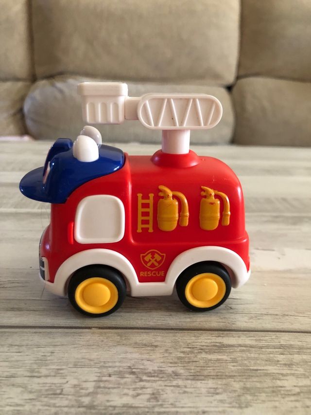 Coche de bomberos para niñs 123 años