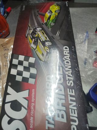 Scalextric puente estándar