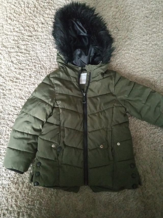 Abrigo verde 4/5 años