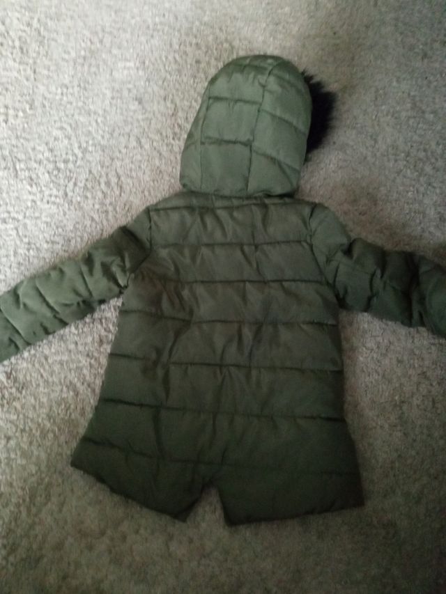 Abrigo verde 4/5 años