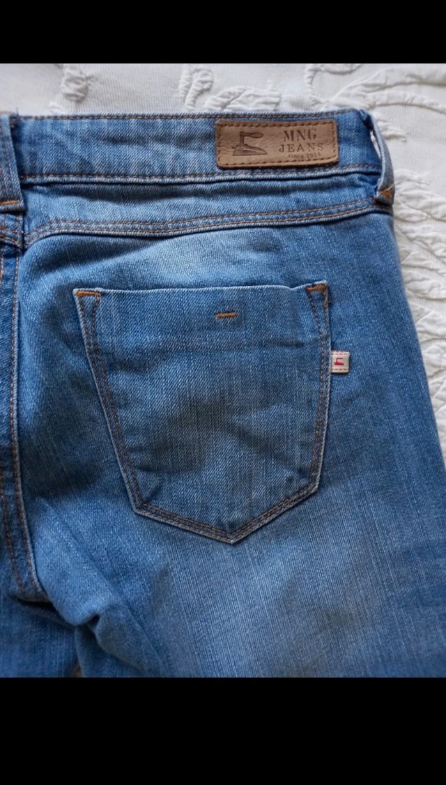 Pantalón vaquero mango Xs