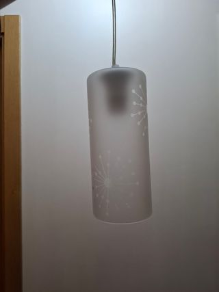 Lampara de cristal
