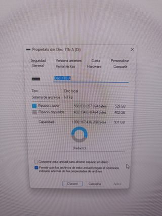 Disco duro externoo 1 tb