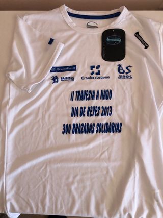 Camiseta tecnica deportiva nado