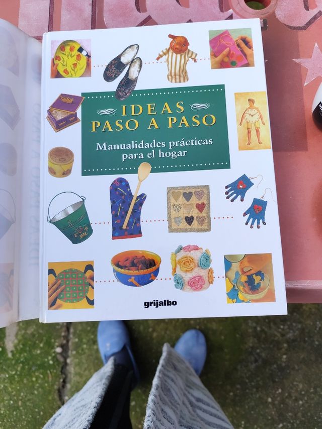 Ideas paso a paso. Manualidades practicas para el hogar.