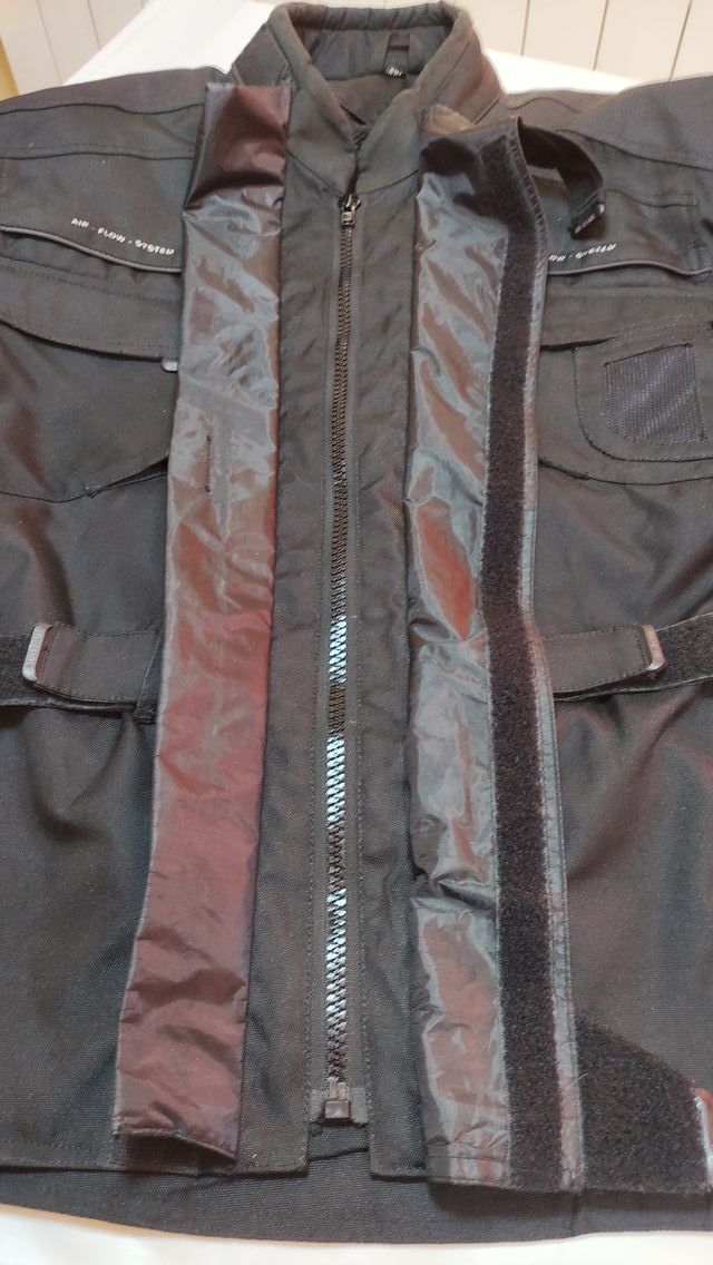 CHAQUETA INVIERNO MOTO CORDURA CON PROTECCIONES