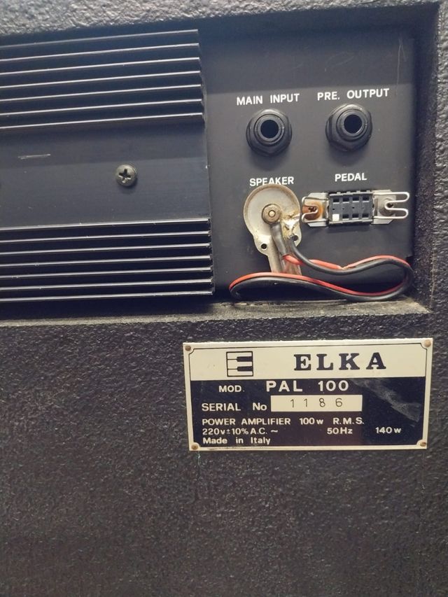 Cassa amplificata ed equilizzata