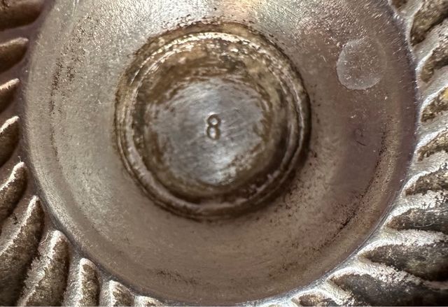 Vintage Russa vassoio con 6 bicchieri. USSR