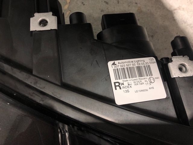 Faro derecho xenón de multivan con dos patillas ro