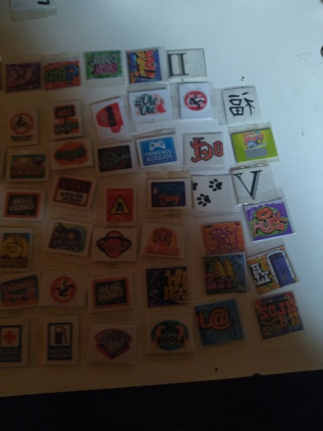 62 pegotas grefusa antiguas