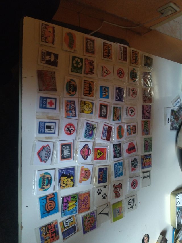 62 pegotas grefusa antiguas