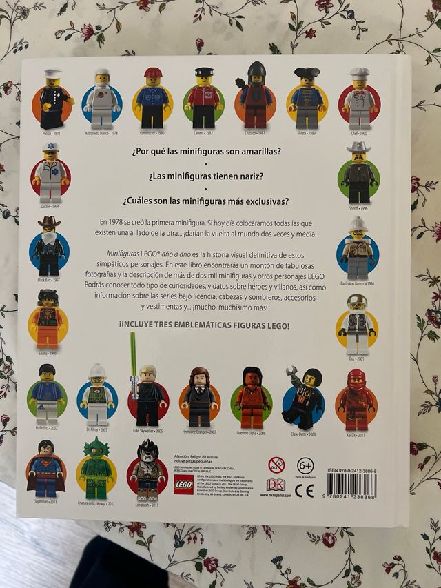 LEGO MINIFIGURAS AÑO A AÑO